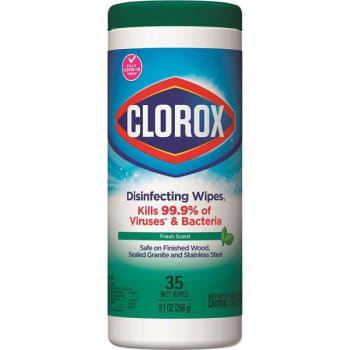 Image for Clorox 35-Count Fresh Scent Bleach Free Disinfecting Cleaning Wipes from HD Supply