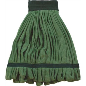 Image for Renown Microfiber Tube Mop Head With Canvas Headband Large (Green) from HD Supply