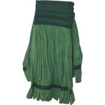 Image for Renown Microfiber Tube Mop Head, Canvas Headband, Medium, Green from HD Supply