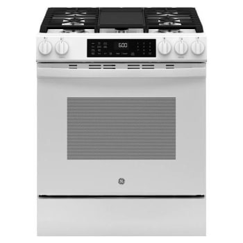Image for Ge® 30" Slide-In Front-Control Convection Gas Range Ggs600avww from HD Supply