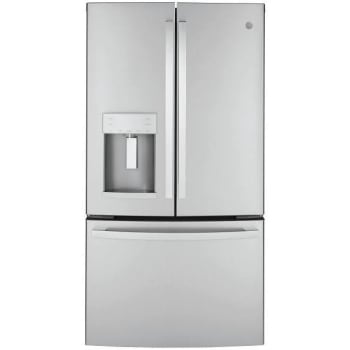 Ge® Energy Star® 22.1 Cu. Ft. French-Door Stainless Steel Refrigerator