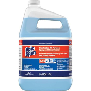 Image for Spic And Span 1 Gal Disinfecting All-Purpose & Glass Cleaner W/ Spray Bottle from HD Supply
