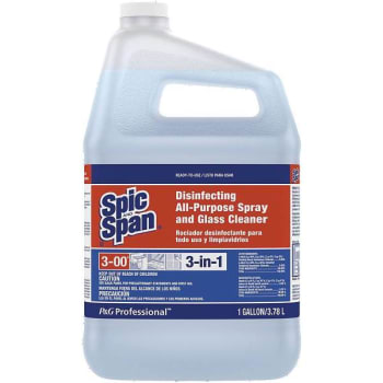 Image for Spic And Span 1 Gal Disinfecting All Purpose & Glass Cleaner W/ Spray Bottle from HD Supply