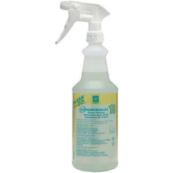 Image for Spartan Biorenewables 32 Oz. Glass Cleaner Spray Bottle With Trigger (12-Case) from HD Supply