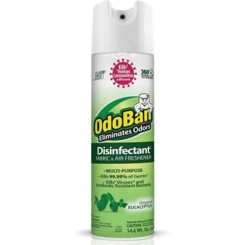 Image for Odoban 14.6 oz Multi-Purpose Disinfectant Spray, Odor Eliminator, Sanitizer (12-Case) from HD Supply