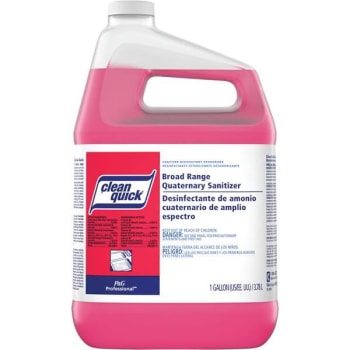 Image for Clean Quick 1 Gal Broad Range Quaternary Sanitizer from HD Supply