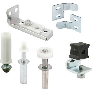 Image for Bi-Fold Door Repair Kit With Spring-Loaded Guides And 7/8 In. Outside Diameter Wheel (Fits 7/16 In. Dia Hole) from HD Supply