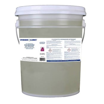 Image for Prideline Chlorinated Dishwasher Detergent 5 Gal. from HD Supply