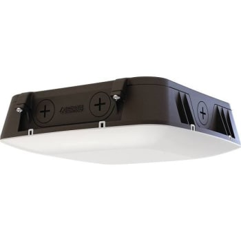 Image for Lithonia Lighting Cny Adjustable Lumens, Switchable Cct Canopy Fixture, 120-347v from HD Supply