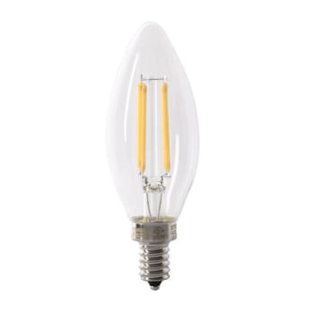 Image for FEIT B10 3.3 Watt 5000k E12 Base Clear Filament LED Bulb (12-Pack) from HD Supply