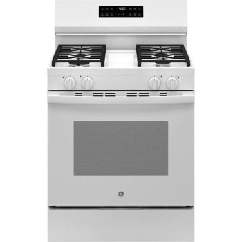 Image for Ge® 30" Free-Standing Gas Range In White from HD Supply