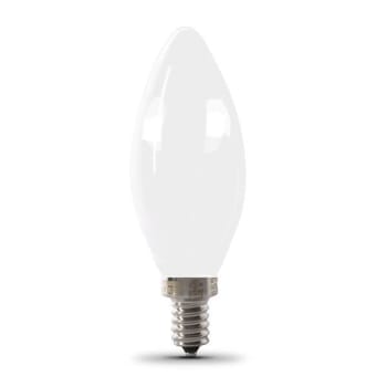 Image for FEIT Electric B10 5.5w 5000k E12 Basewhite Frost Filament LED Bulb (12-Pack) from HD Supply