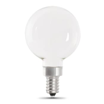Image for FEIT Electric G16-1/2 3.8w 2700k E12 White Frost Filament LED Bulb (12-Pack) from HD Supply