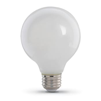 Image for FEIT Electric G25 3.8w 5000k E26 Base White Frost Filament LED Bulb (12-Pack) from HD Supply