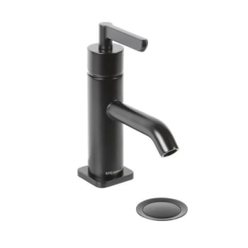 Image for Speakman Lucid Single Lever Faucet Matte Black from HD Supply