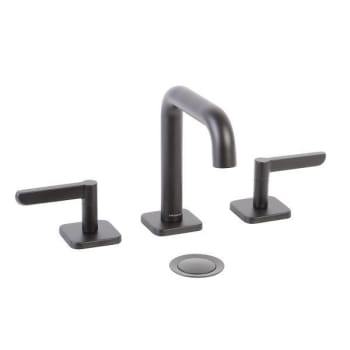 Image for Speakman Lucid Widespread Faucet Mid Spout Matte Black from HD Supply
