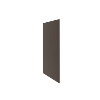 Cnc Cabinetry Luxor Wall End Skin, 0.25"w X 42"h X 11.25"d, Shaker Espresso