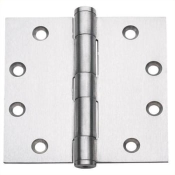 Global Door Controls 4.5 In. X 4.5 In. Hinge (Bright Chrome) (3-Pack)