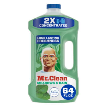 Image for Mr. Clean 64 Oz. 2x Concentrated Febreze Meadows & Rain Scent Multi-Purpose Cleaner (4-Case) from HD Supply