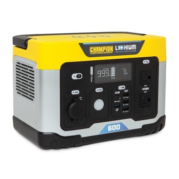 Image for Champion Power Equipment 579-Wh Lithium-Ion Solar Generator Power Station from HD Supply