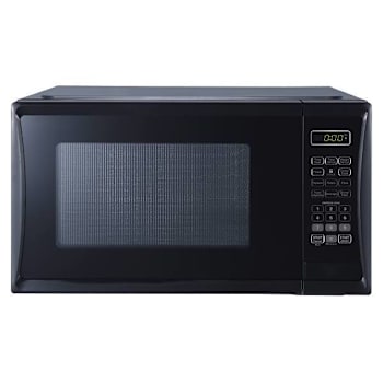 Seasons 1.1 Cf Black Microwave With Child Resistance Oven Door