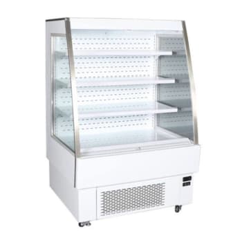 Image for Premium Levella 12.3 Cf Open Air Display Case In White from HD Supply