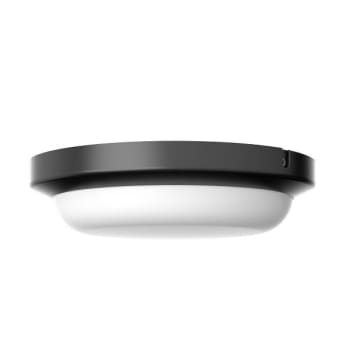 AFX® Dean 8 In. LED Outdoor Flush Mount Black, 30/40/50k