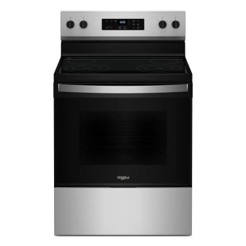 Image for Whirlpool®  30 in. 5.3 cu. ft. Electric Freestanding Range With 4 Elements from HD Supply
