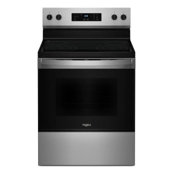 Image for Whirlpool®  30 in. 5.3 cu. ft. Electric Freestanding Range Wfes3530rs from HD Supply
