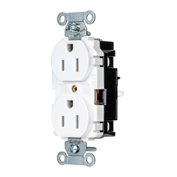 Image for Hubbell® Wiring Edgeconnect™ 15a 125v X-Hd Spec Duplex Recp White Package Of 10 from HD Supply