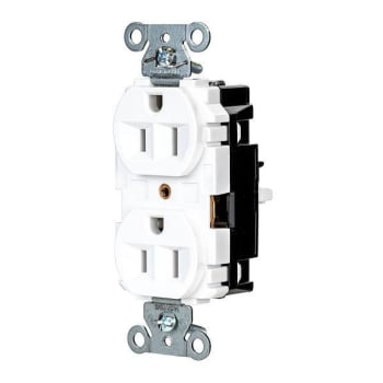 Image for Hubbell Wiring® Edgeconnect™ 15a 125v White Industrial Duplex Recp Package Of 10 from HD Supply
