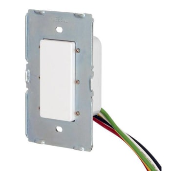 Image for Hubbell Wiring® Scrubswitch 8/10 Amp 120/277 Volt Single Gang Module No Plate from HD Supply