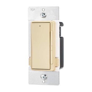 Image for Hubbell Wiring® Single Pole 3-Way 120 Volt Rocker Dimmer Switch Ivory from HD Supply