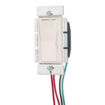 Image for Hubbell Wiring® Single Pole 3-Way 120 Volt Rocker Dimmer Switch Light Almond from HD Supply