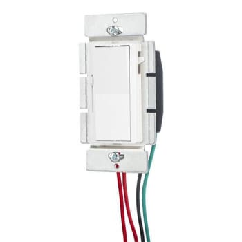 Image for Hubbell Wiring® Single Pole 3-Way 120 Volt Rocker Dimmer Switch White from HD Supply