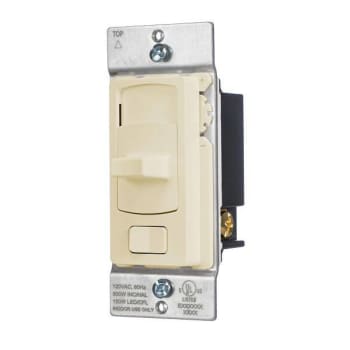 Image for Hubbell Wiring® Single Pole 3-Way 120 Volt Slide Dimmer Switch Ivory from HD Supply