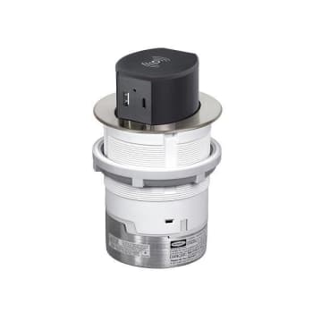 Image for Hubbell Wiring® 20 Amp 125 Volt Countertop Outlet Wireless Charging Nickel from HD Supply