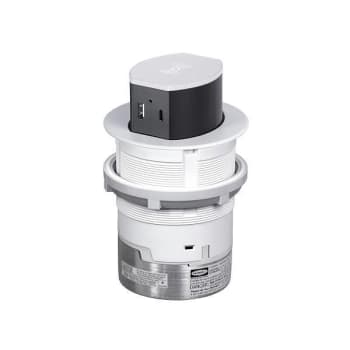 Image for Hubbell Wiring® 20 Amp 125 Volt Countertop Outlet Wireless Charging White from HD Supply