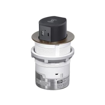 Image for Hubbell Wiring® 20 Amp 125 Volt Countertop Outlet Wireless Charging Bronze from HD Supply