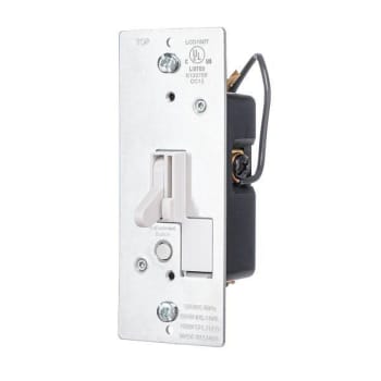 Image for Hubbell Wiring® Single Pole 3-Way 120 Volt Toggle Dimmer Switch White from HD Supply