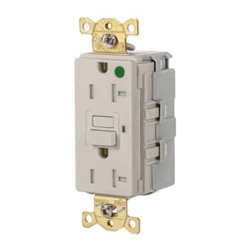 Image for Hubbell Wiring® Snapconnect® Autoguard® 20a 125v Hd Hosp Tr/Wr Gfci Recp Almond from HD Supply