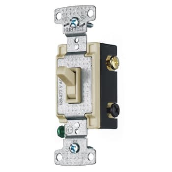 Image for Hubbell Wiring® 4-Way 15a 120v Toggle Switch Ivory Package Of 10 from HD Supply
