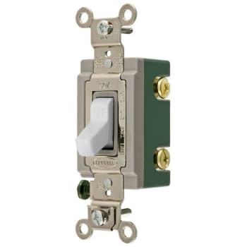 Image for Hubbell Wiring® Double Pole 30a 120/277v X Hd Ind Tog Switch White Package Of 10 from HD Supply