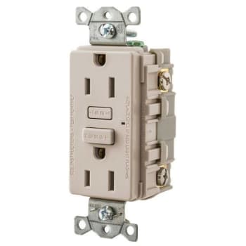 Image for Hubbell Wiring® Autoguard® 15a 120v Gfci Recp Light Almond from HD Supply