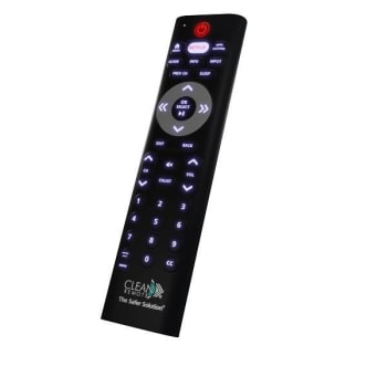 Clean Remote Control For Hospitality And Healthcare Streaming Casting Systems