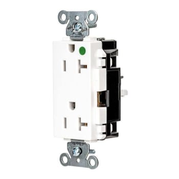 Image for Hubbell Wiring Devices® Edgeconnect™ 20a 125v Xhd Hosp Recp Wht Package Of 10 from HD Supply