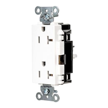 Image for Hubbell Wiring Devices® Edgeconnect™ 20a 125v Xhd Wht Spec Dec Rec Package Of 10 from HD Supply