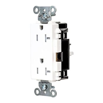 Image for Hubbell Wiring Devices® Edgeconnect™ Wht 20a 125v Xhd Spec Tr Deco Package Of 10 from HD Supply
