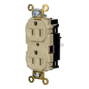 Image for Hubbell Wiring Devices® Edgeconnect™ 15a 125v Xhd Spec Recp Ivry Package Of 10 from HD Supply