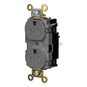 Image for Hubbell Wiring Devices® Edgeconnect™ 15a 125v Xhd Spec Tr Recp Gry Package Of 10 from HD Supply